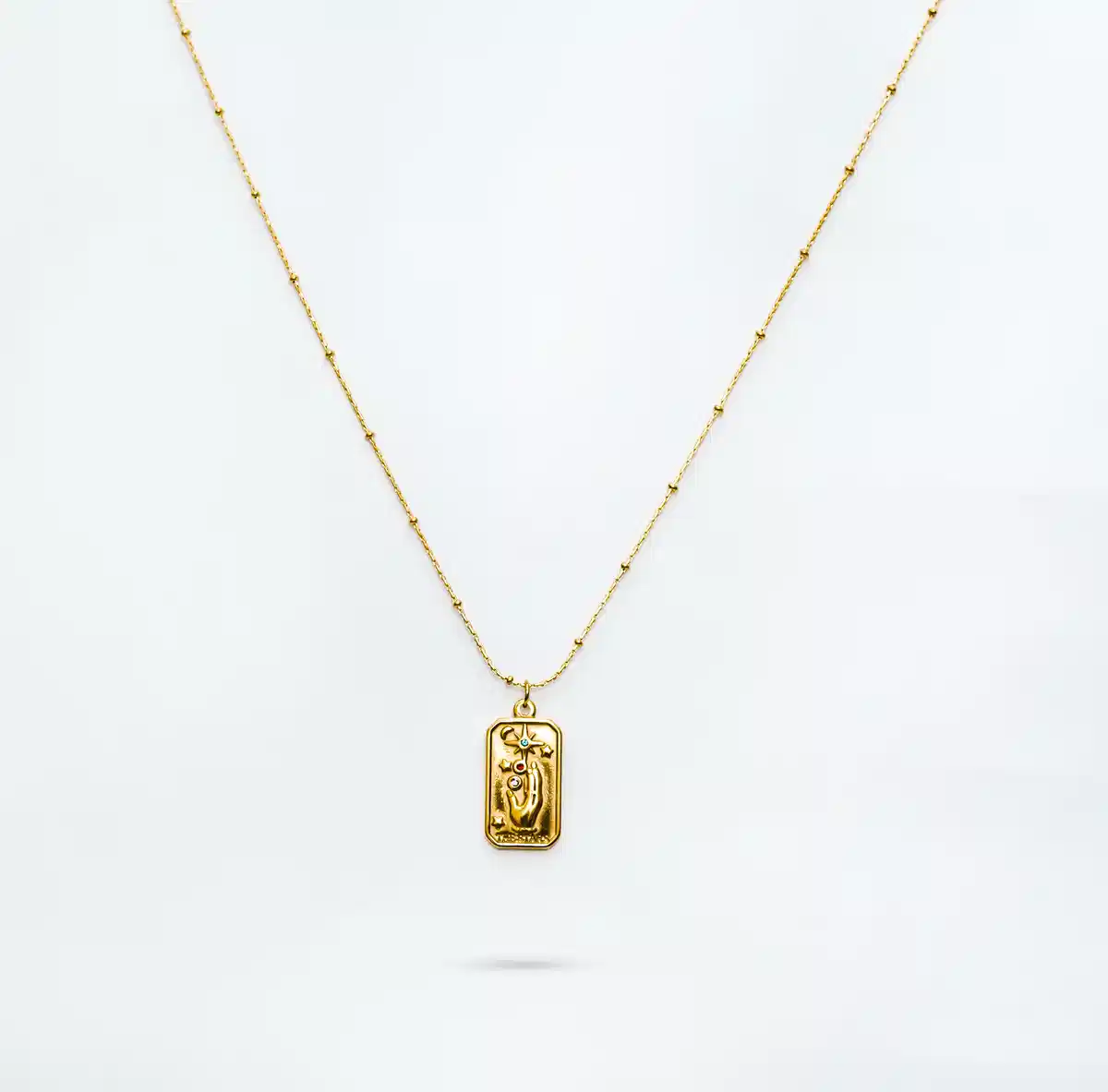 Eternal Faith Gold Pendant