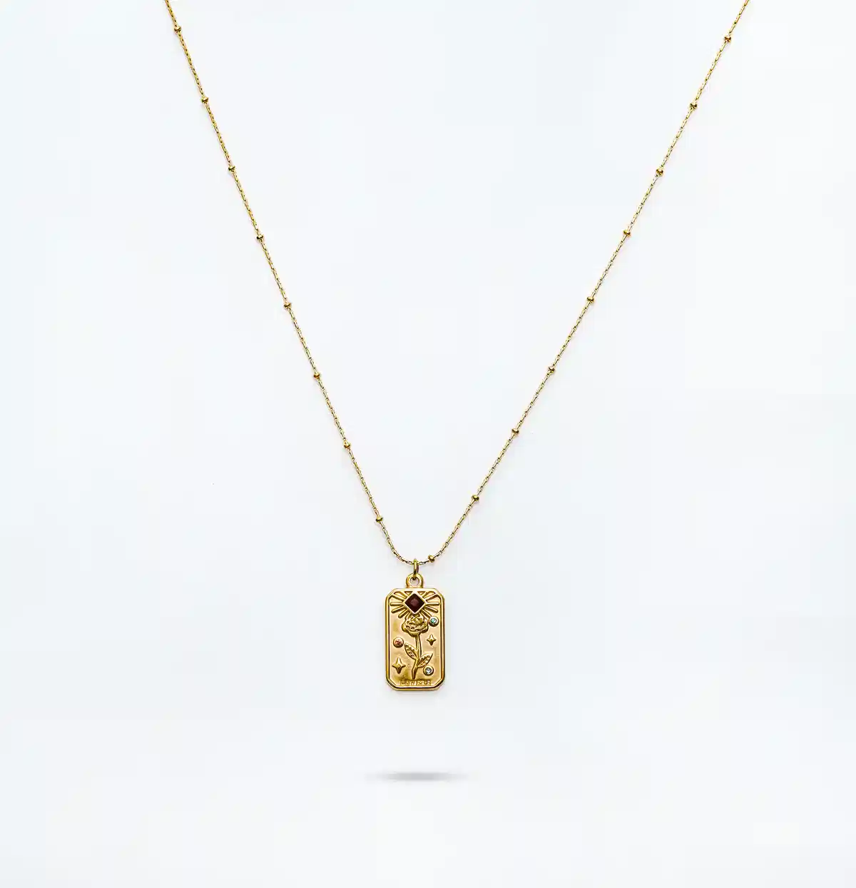 Heritage Bloom Pendant Necklace