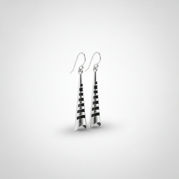 Helix Drop Earrings