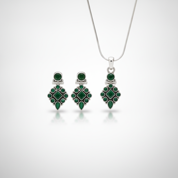 The Emerald Mosaic Set