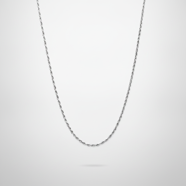 Sterling Silver Rope Chain