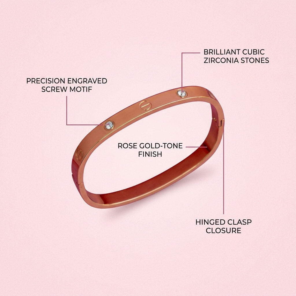 Iconic Spark Screw Bangle
